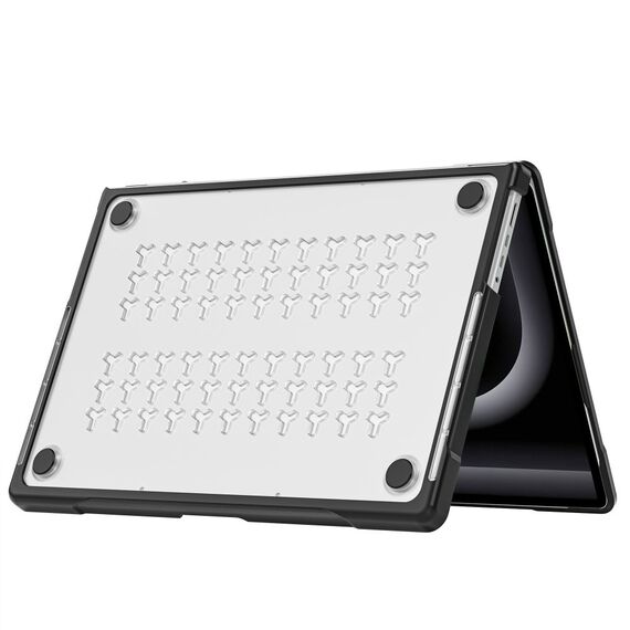 Tech-Protect Velar Case for MacBook Pro 14" 2021 / 2023 / 2025 / 2026 - Transparent Black