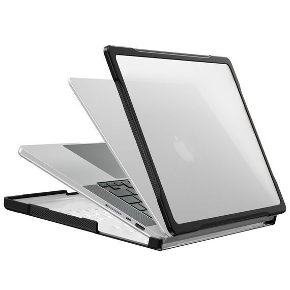 Tech-Protect Velar Case for MacBook Pro 14" 2021 / 2023 / 2025 / 2026 - Transparent Black