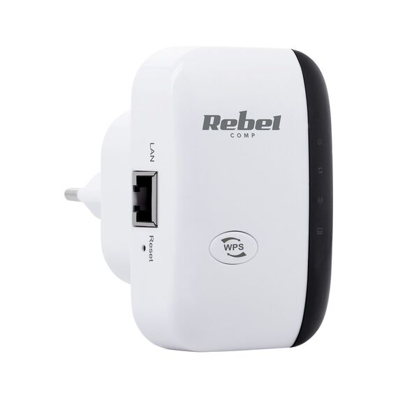 Rebel Wi-Fi signal amplifier KOM1030 white