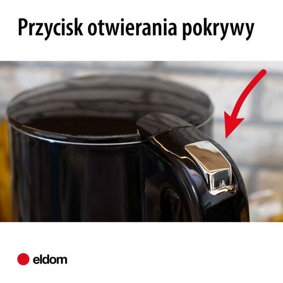 ELDOM JETTY CORDLESS KETTLE WITH TEMPERATURE CONTROL