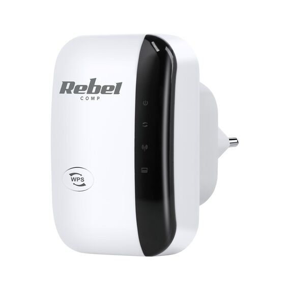 Rebel Wi-Fi signal amplifier KOM1030 white