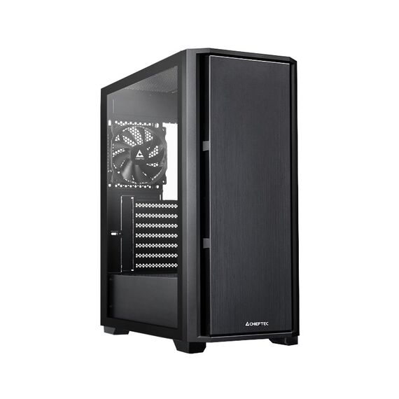 Chieftec AS-02B-TG-OP computer case Midi Tower Black