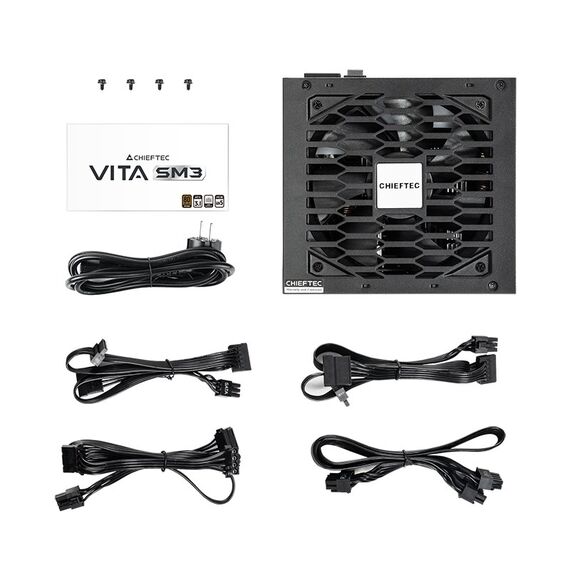 Chieftec Vita BPX-850-C power supply unit 850 W 20+4 pin ATX ATX Black