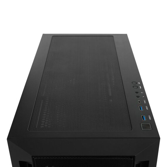Chieftec PC- Gehäuse GA-01B-L-OP APEX LUMO Midi Tower Black