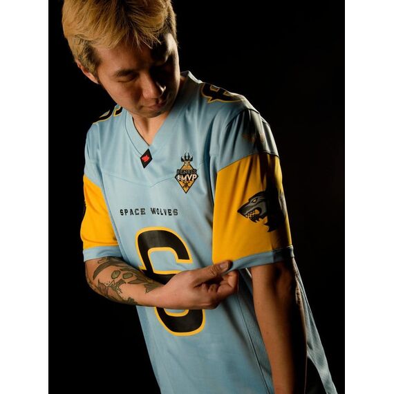 Warhammer 40,000 Sports Jersey Shirt Space Wolves