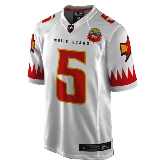 Warhammer 40,000 Sports Jersey Shirt White Scar