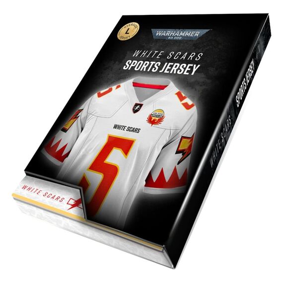 Warhammer 40,000 Sports Jersey Shirt White Scar - XL