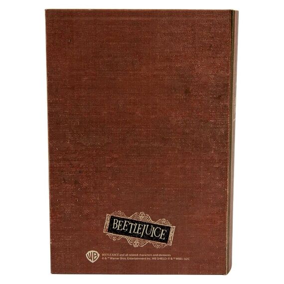 Beetlejuice Replica Box Handbook for the Recently Deceased