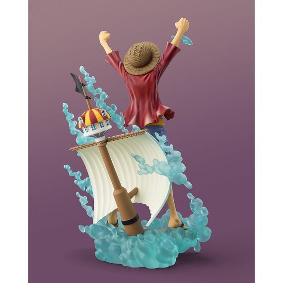 One Piece Figuarts ZERO (STARTune) PVC Figure Monkey D. Luffy -Setting out for the New World- 25 cm