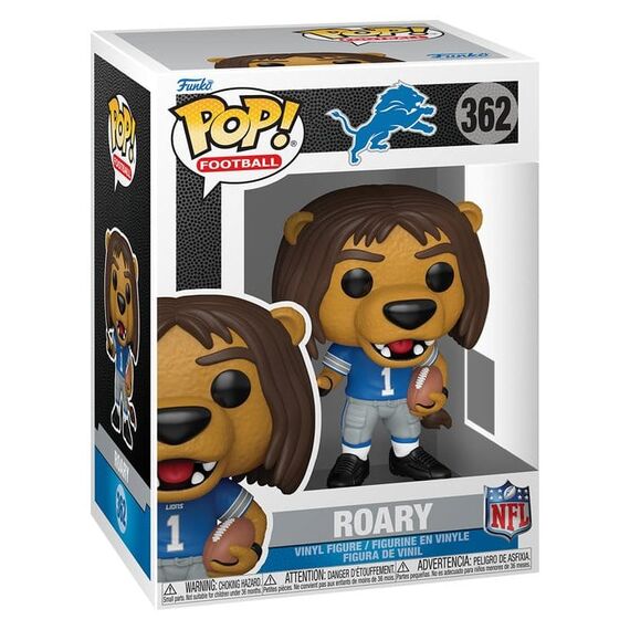 NFL POP! Vinyl Figure Mascots: Lions - Roary 9 cm