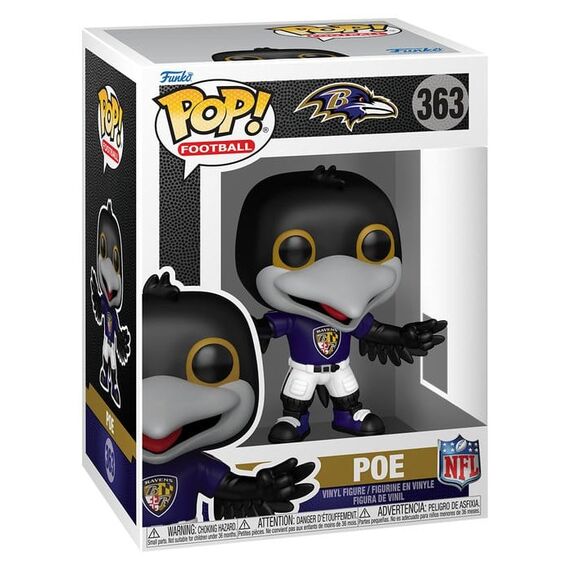 NFL POP! Vinyl Figure Mascots: Ravens- Poe 9 cm