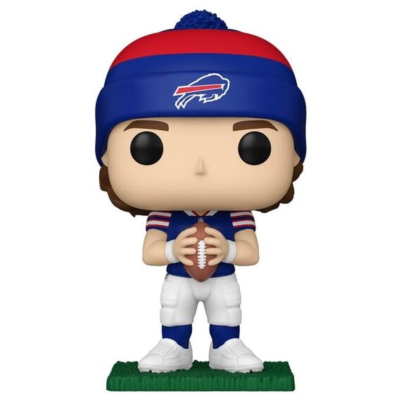 NFL POP! Vinyl Figure : Bills- Josh Allen (Beanie) 9 cm