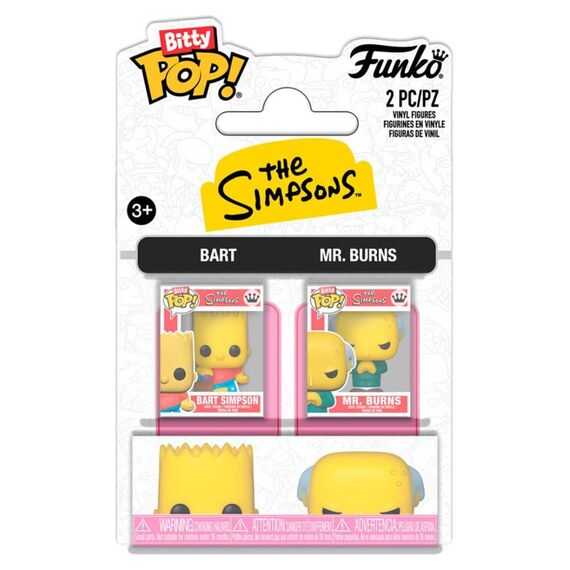 Simpsons Bitty POP! Vinyl Figures 2-Pack B & Mr. B 2 cm