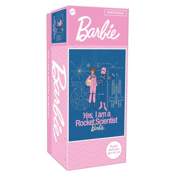 Barbie - Rocket Scientist puzzle, 1000 pcs (60992) / Toys