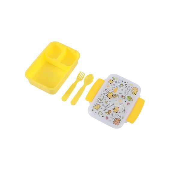 iTotal - Lunch Box Kids BEE with cutlery (ID2032) / Toys