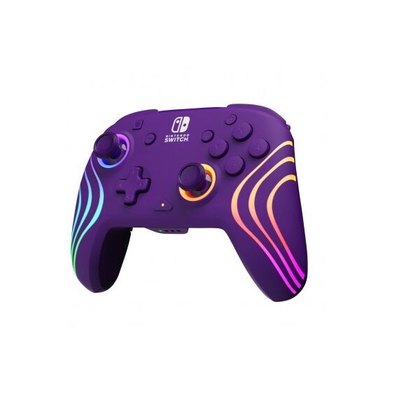 PDP Afterglow Wave Wireless Controller Purple Switch / Nintendo Switch