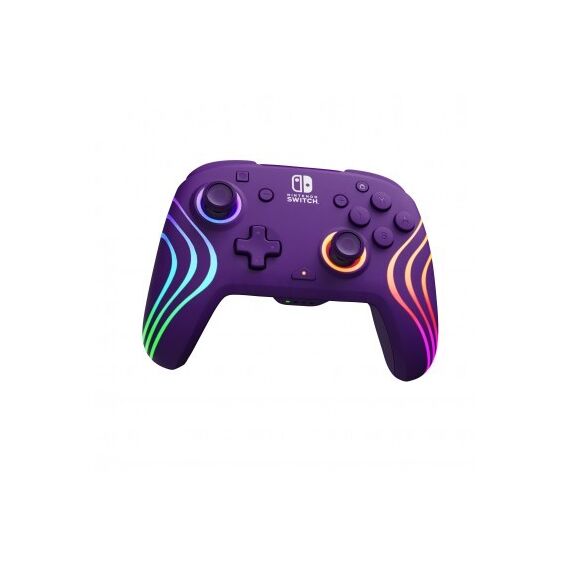 PDP Afterglow Wave Wireless Controller Purple Switch / Nintendo Switch