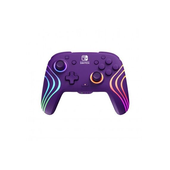 PDP Afterglow Wave Wireless Controller Purple Switch / Nintendo Switch