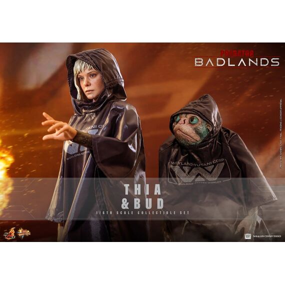 Predator Sixth Scale Figure Set Thia and Bud 29 cm