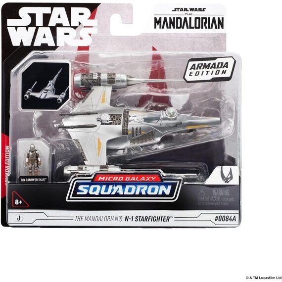 Star Wars Medium Vehicle N1 with Mando 13 cm