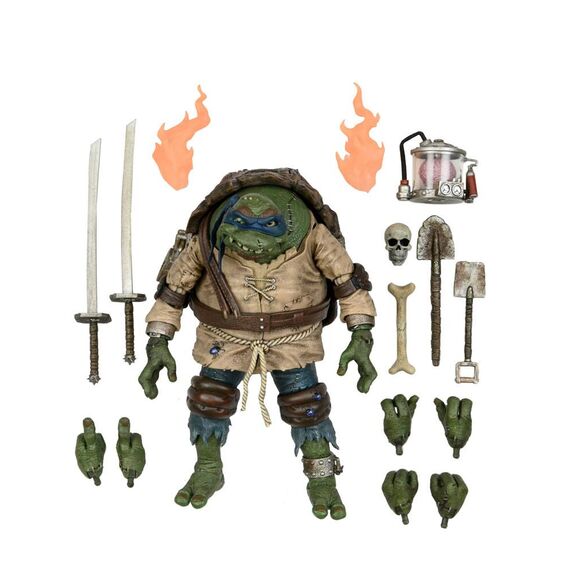 Universal Monsters x Teenage Mutant Ninja Turtles Action Figure Ultimate Leonardo as The Hunchback 18 cm
