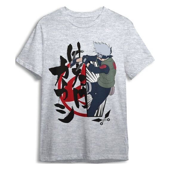 Naruto T-Shirt Kakashi Grey