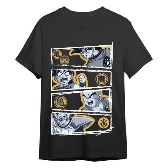 Dragon Ball Z T-Shirt Vegeta Black