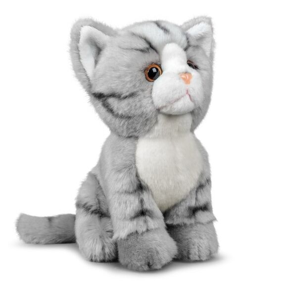 Animigos - World Of Nature Grey Tabby Cat (37235) / Toys