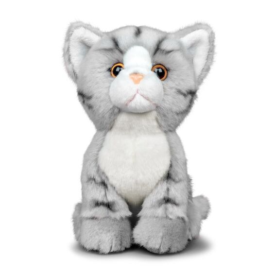 Animigos - World Of Nature Grey Tabby Cat (37235) / Toys