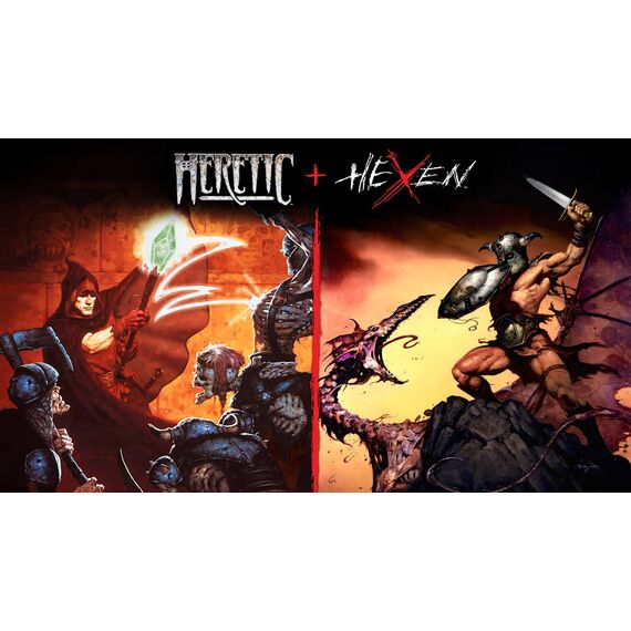 Heretic + Hexen - Upgraded Edition (Limited Run) (Import) / Nintendo Switch