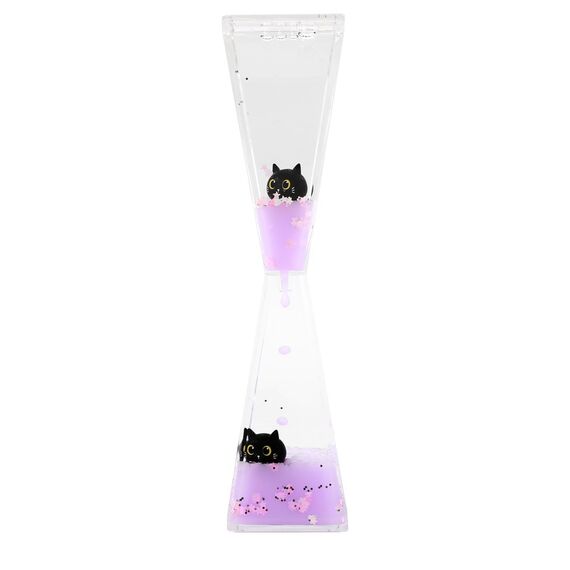 iTotal - Liquid Hourglass - Black Cat (XL2907) / Toys