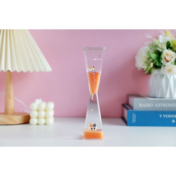 iTotal - Liquid Hourglass Cat - Orange (XL2908) / Toys