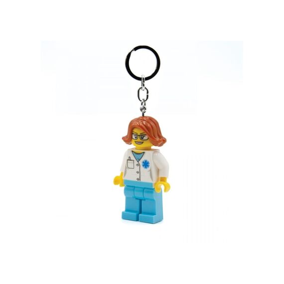 LEGO - Keychain w/LED - Female Doctor (4006036-LGL-KE185H) / Toys