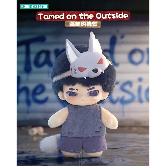 Neekyio Silent Beast Plush Keychain 15 cm Blind Box Display (6)