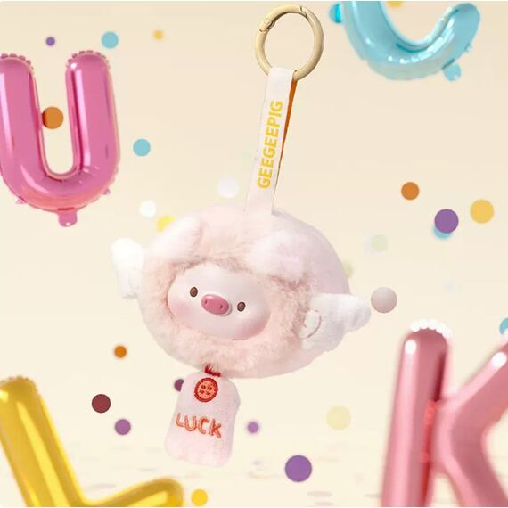 Mini GeeGeePig Plush Keychain Mini Transformations 12 cm Blind Box Display (6)