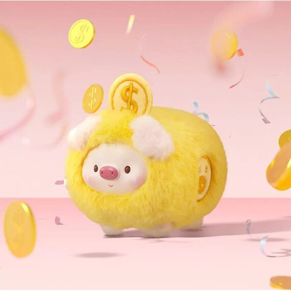 Mini GeeGeePig Plush Keychain Mini Transformations 12 cm Blind Box Display (6)