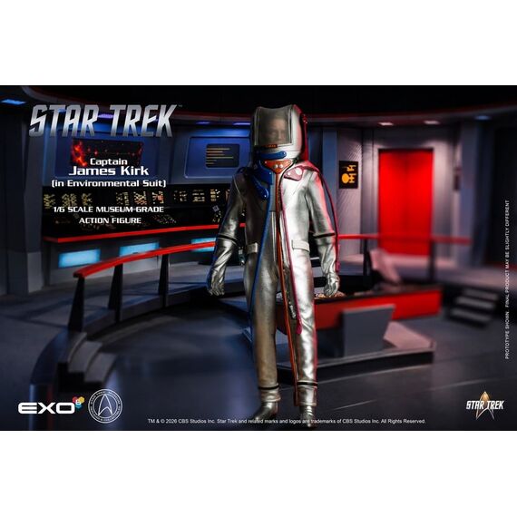 Star Trek: The Original Series Action Figure 1/6 Captain James T. Kirk (in Environmental Suit) 29 cm