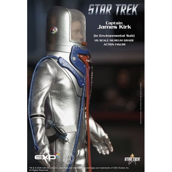 Star Trek: The Original Series Action Figure 1/6 Captain James T. Kirk (in Environmental Suit) 29 cm