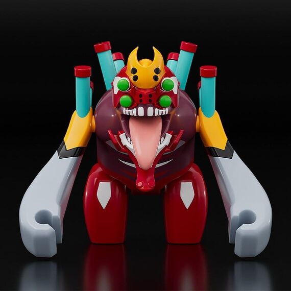 Rebuild of Evangelion Brickroid Mini Figure Evangelion Unit 02 Beast Form 2nd Phase (Type 1) 4 cm