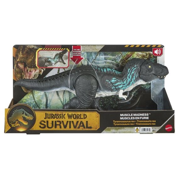 Jurassic World: Survival Action Figure Muscle Madness Tyrannosaurus Rex 56 cm