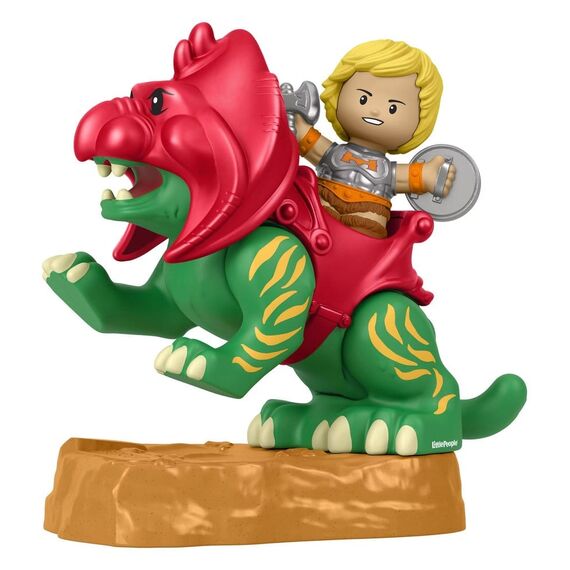 Masters of the Universe Little People Collector Figure Set He-Man & Battle Cat