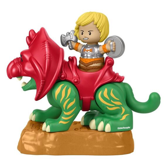 Masters of the Universe Little People Collector Figure Set He-Man & Battle Cat