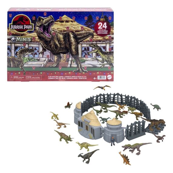 Jurassic Park Minis Advent Calendar Island Visitor