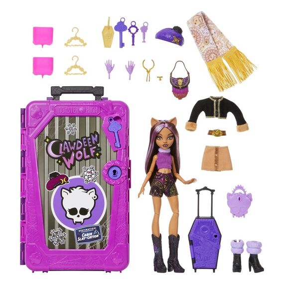 Monster High Skulltimate Secrets Doll Clawdeen Wolf