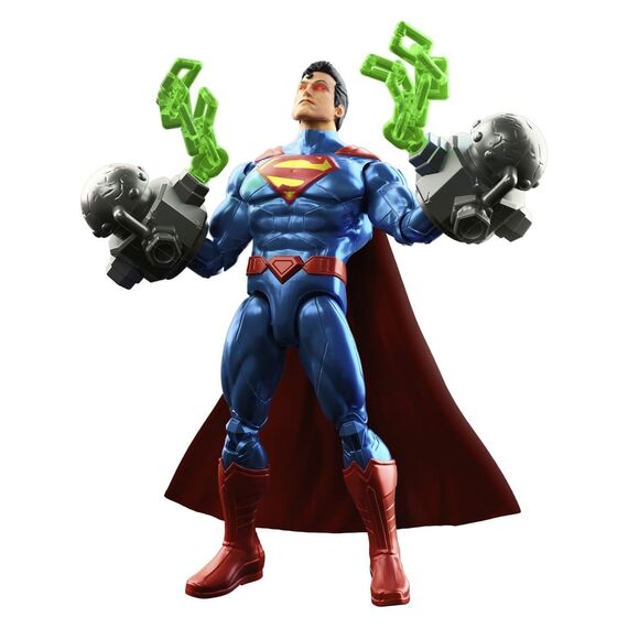 DC Premier Action Figure with Sound & Light Heat Vision Superman 16 cm