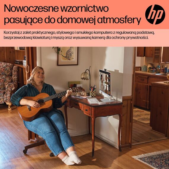 HP 24-cr0312nw AMD Ryzen™ 5 7520U 60.5 cm (23.8") 1920 x 1080 px All-in-One PC 16 GB LPDDR5-SDRAM 512 GB SSD Windows 11 Home Wi-Fi 6 (802.11ax) White