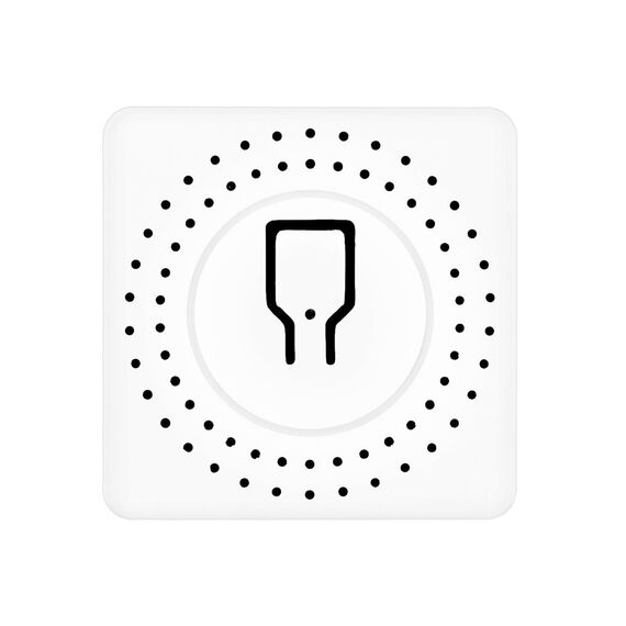GreenBlue Flush-Mount WiFi Relay, Android/iOS/Alexa/Google Home, 100–240 V AC, 50/60 Hz, max. 16 A, for 150 W LEDs, GB739