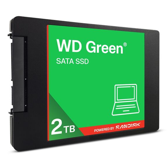 Western Digital Green WD ™ SATA SSD 2,5"/7 mm POWERED BY SANDISK 2 TB