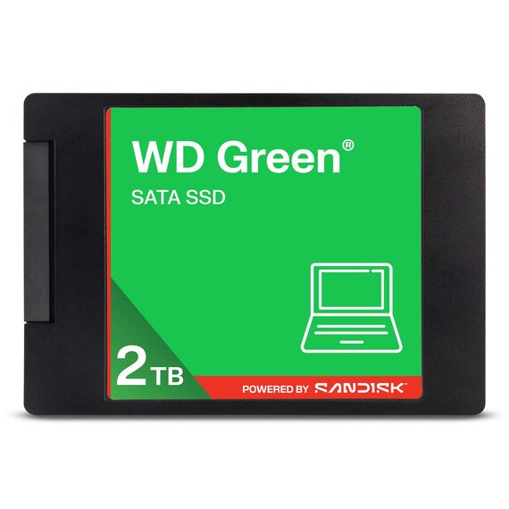 Western Digital Green WD ™ SATA SSD 2,5"/7 mm POWERED BY SANDISK 2 TB
