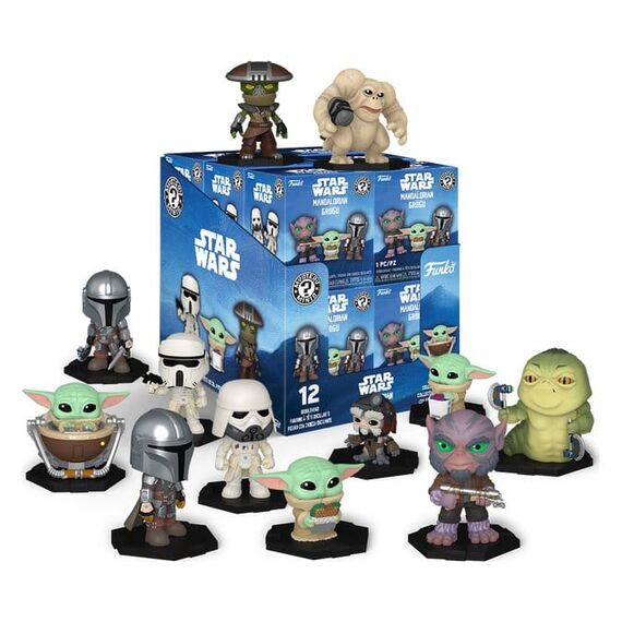 Star Wars Mystery Mini Figures 5 cm The Mandalorian and Grogu Series 2 Display (12)